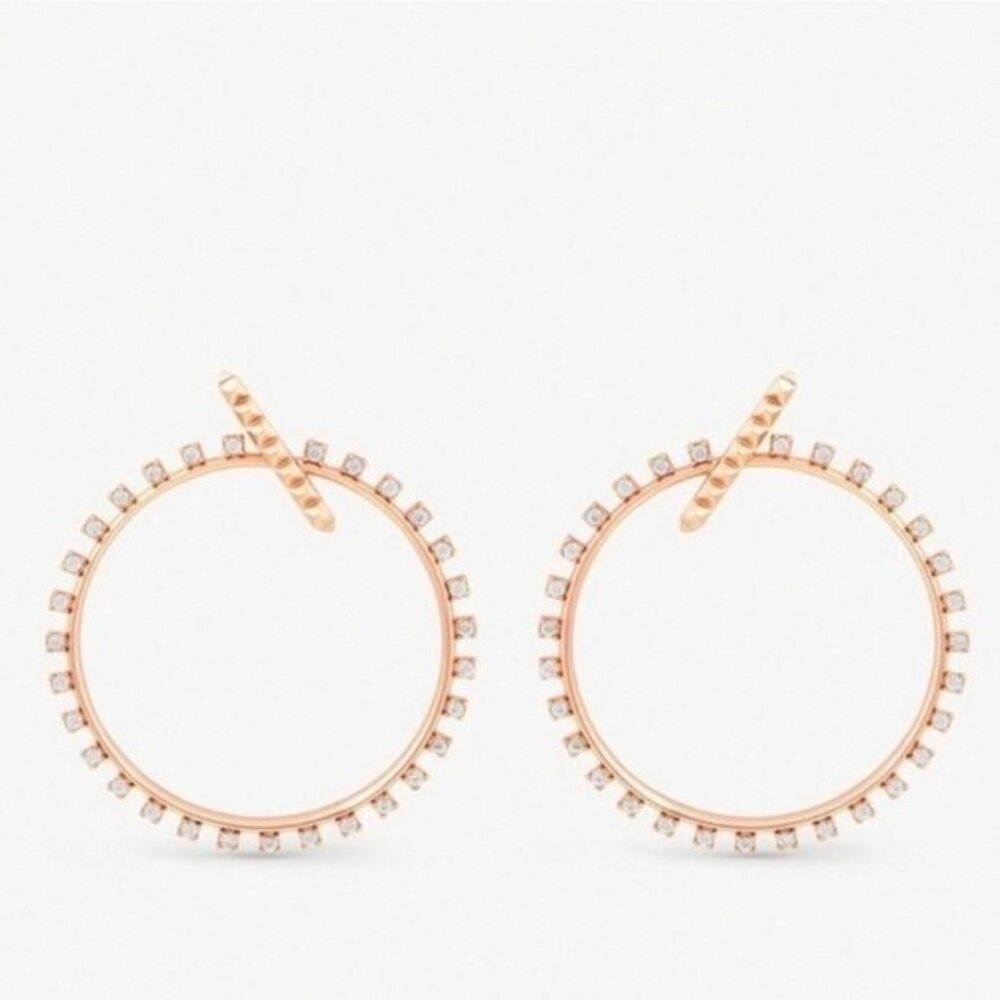 Kendra Scott Charlie Grace Rose Gold Earrings NWT
